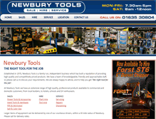 Tablet Screenshot of newburytools.com